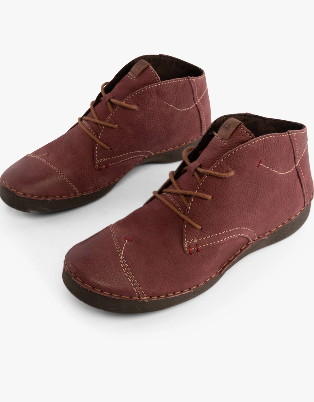 FERGEY Womens Boots Bordeaux