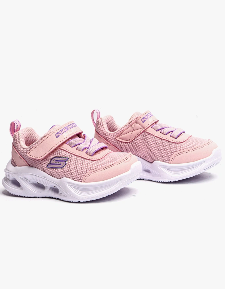 303715N/LTPK SOLA GLOW Girls Trainers Light Pink