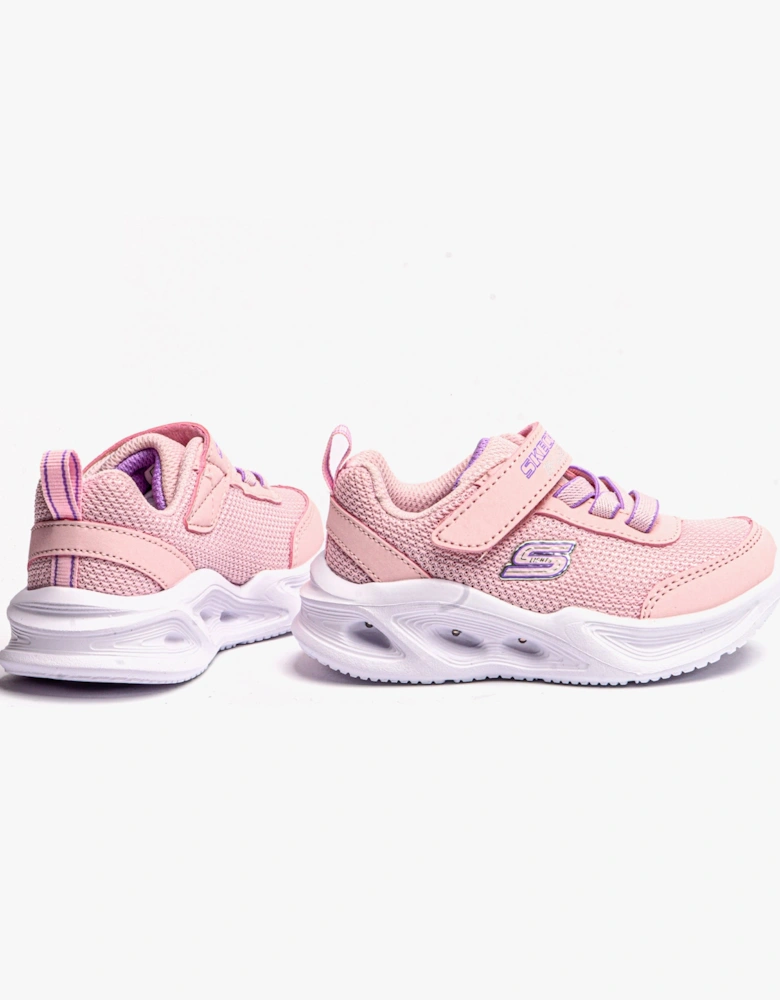 303715N/LTPK SOLA GLOW Girls Trainers Light Pink