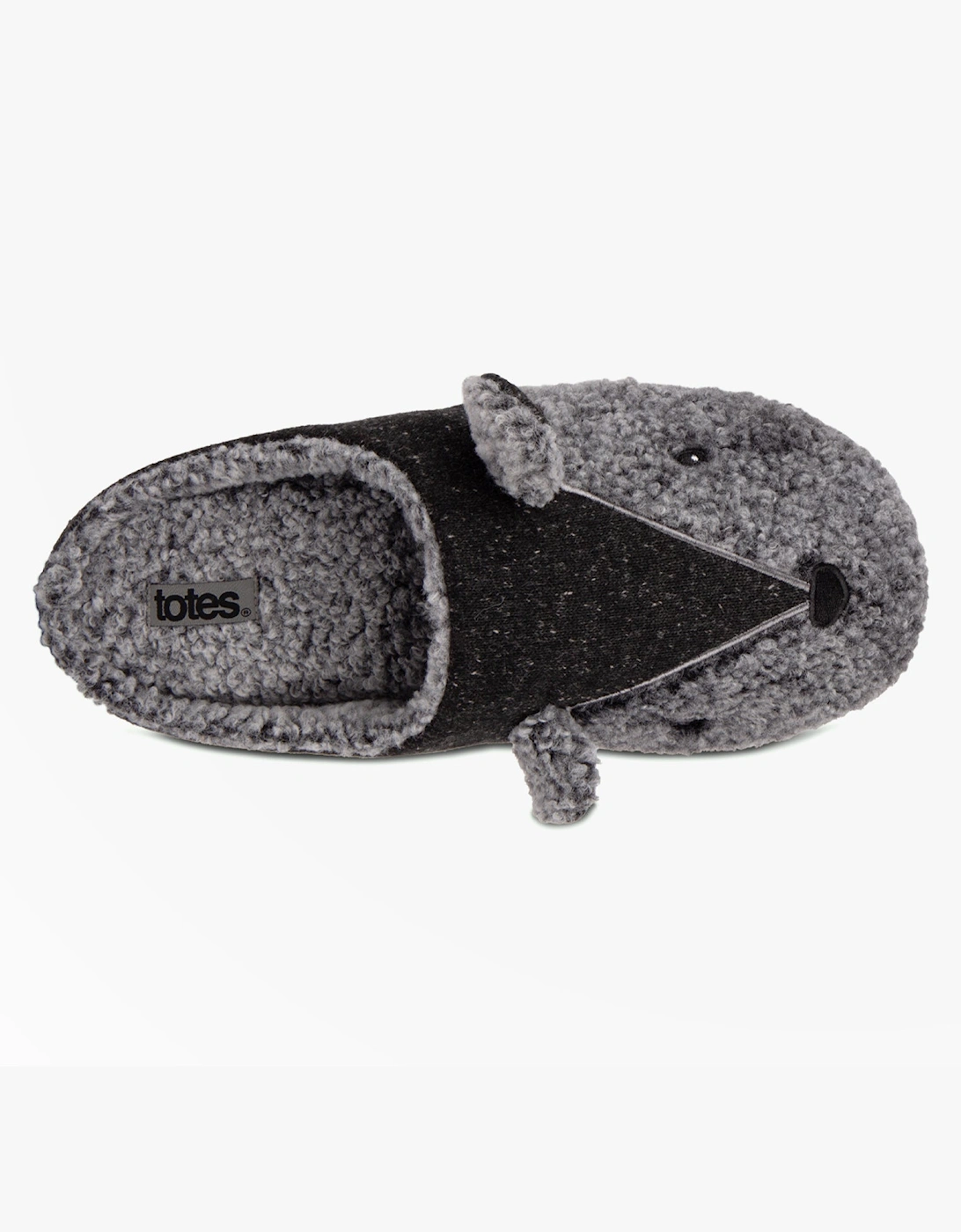 NOVELTY APPLIQUE Mule Slippers Mens Novelty