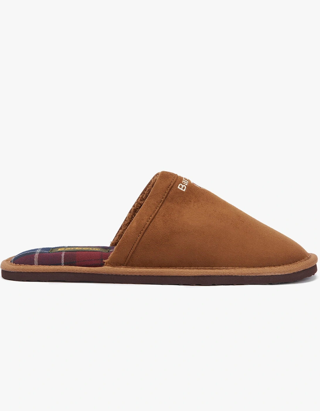 Men's Barbour EVERITT Mens Mule Slippers Camel - Brown - Size: 12