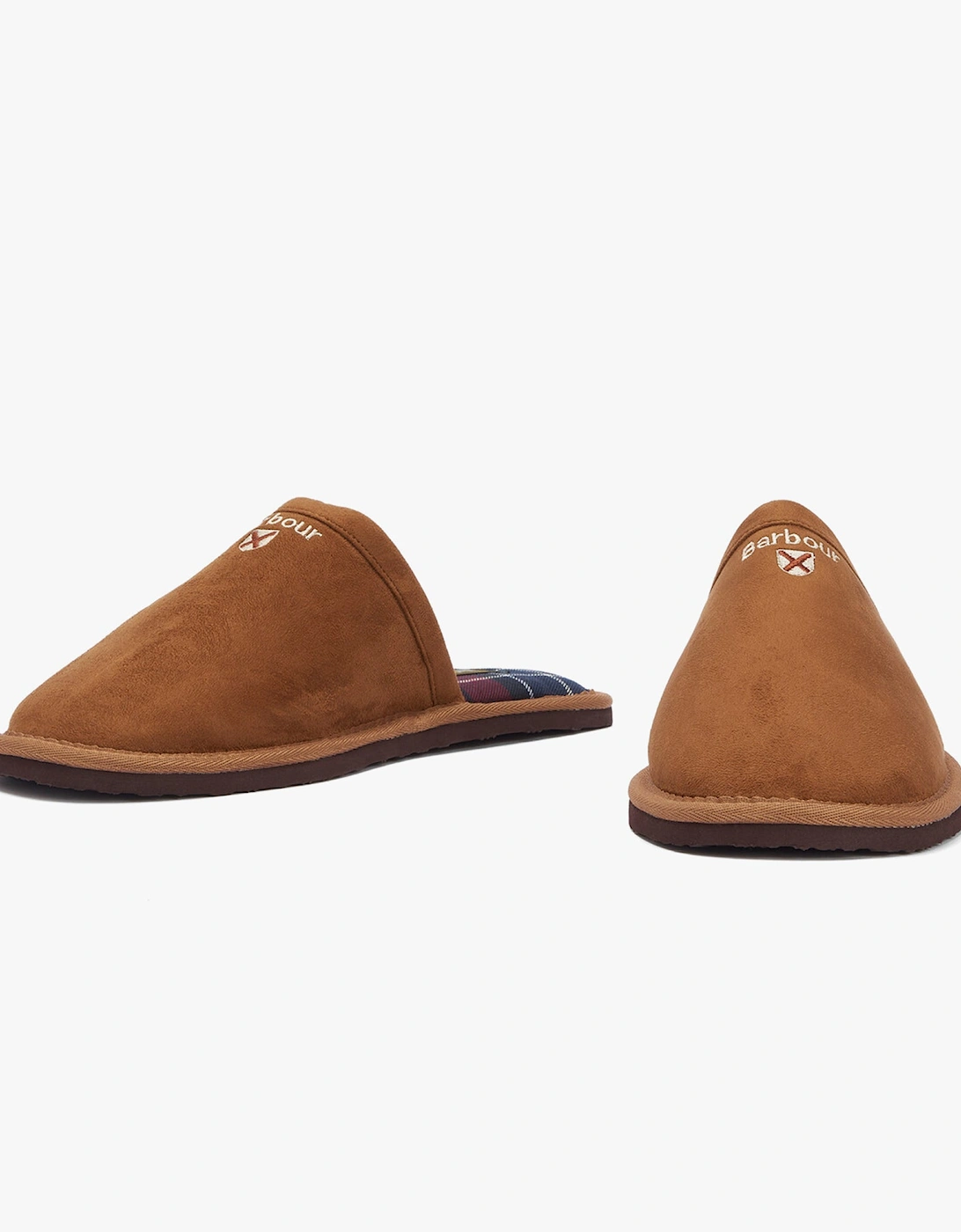 EVERITT Mens Mule Slippers Camel