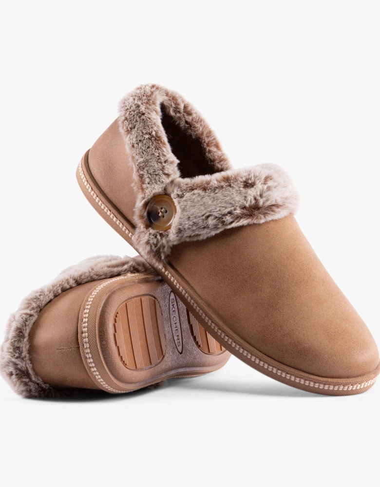 169010/CSNT COZY CAMPFIRE-FRENCH TOAST 2 Womens Slippers Chestnut