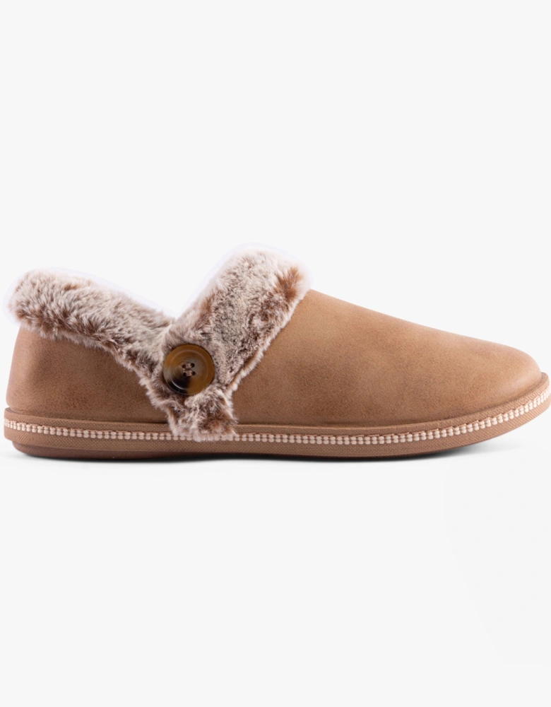 169010/CSNT COZY CAMPFIRE-FRENCH TOAST 2 Womens Slippers Chestnut