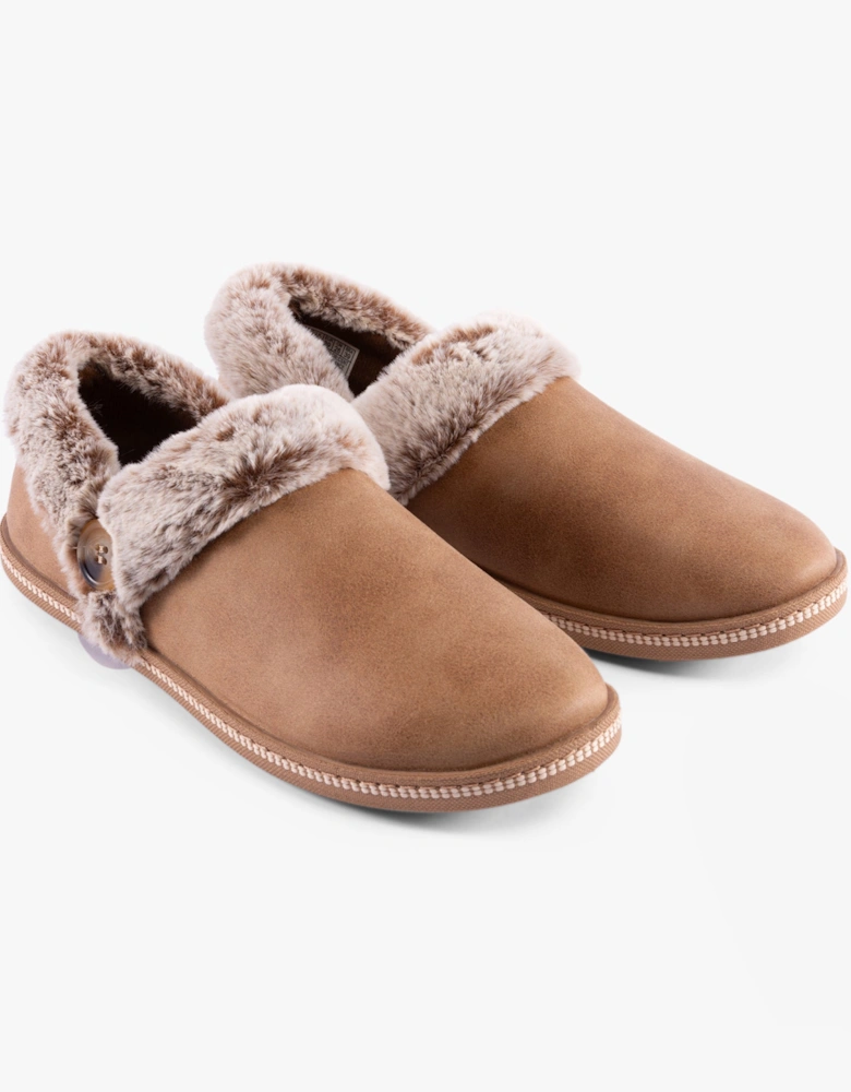 169010/CSNT COZY CAMPFIRE-FRENCH TOAST 2 Womens Slippers Chestnut