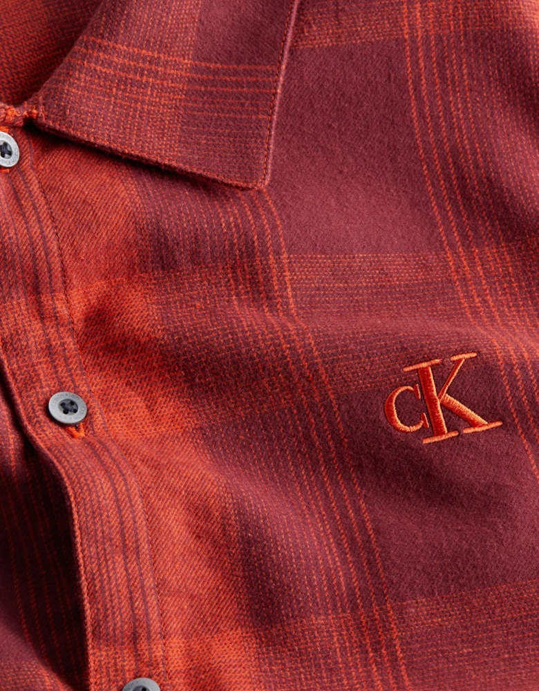 FLANNEL Mens Pyjama Set Red