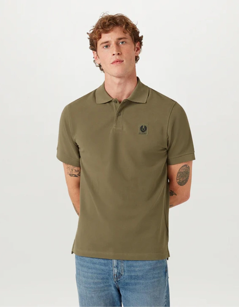 Short Sleeved Mens Polo