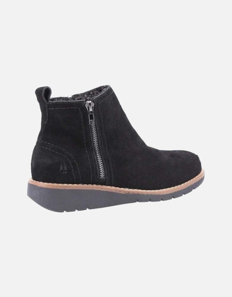 LIBBY Womens Suede Boots Black