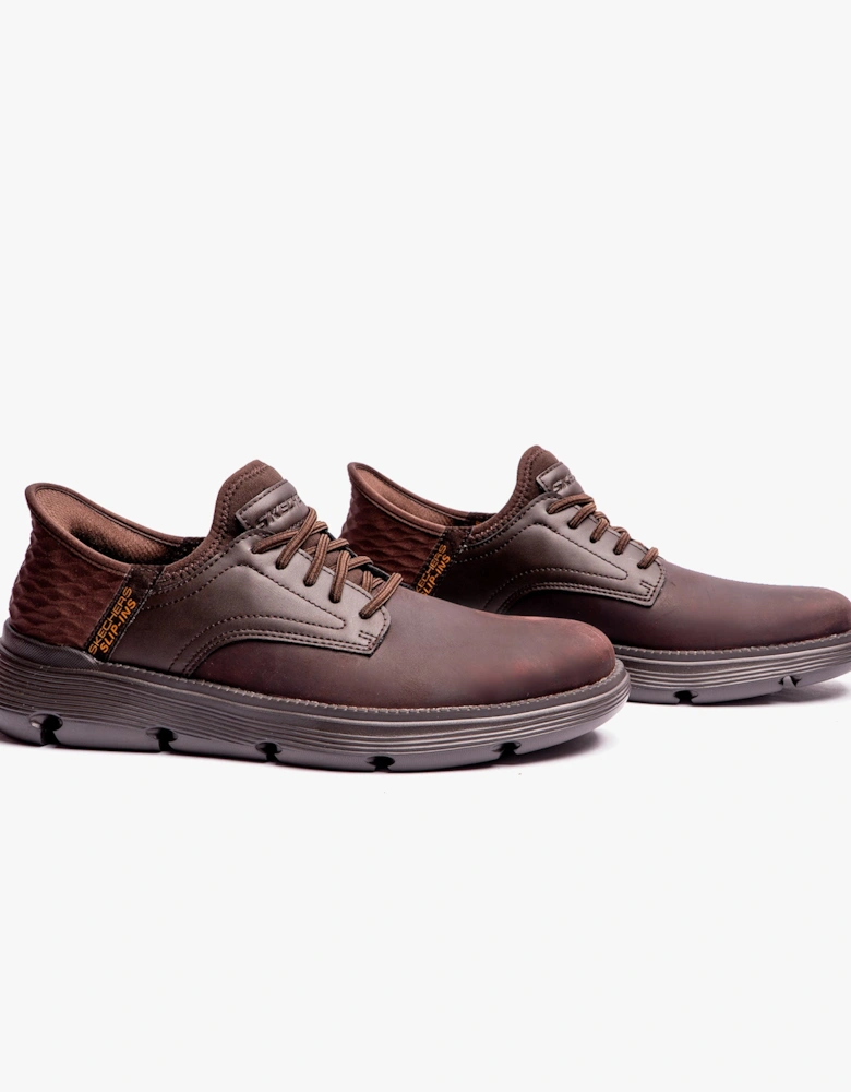 205046/CHOC GARZA-GERVIN Mens Casual Trainers Chocolate
