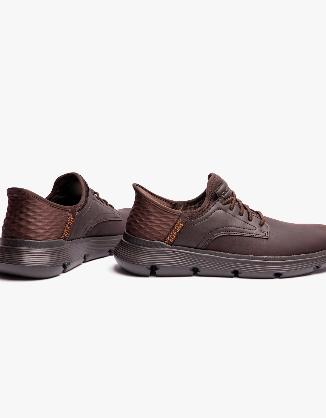 205046/CHOC GARZA-GERVIN Mens Casual Trainers Chocolate