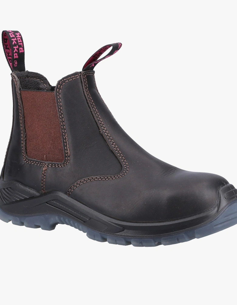 BANJO Womens Safety Boots Brown