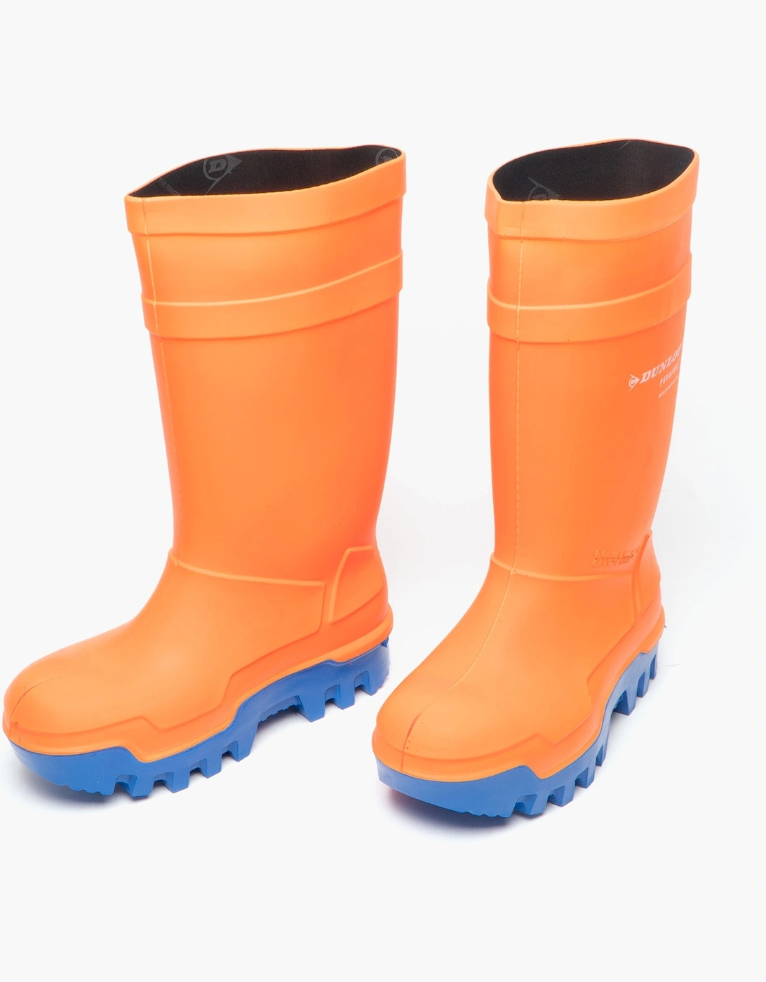 Dunlop PUROFORT THERMO+ Unisex Waterproof Insulated Safety Wellingtons Orange