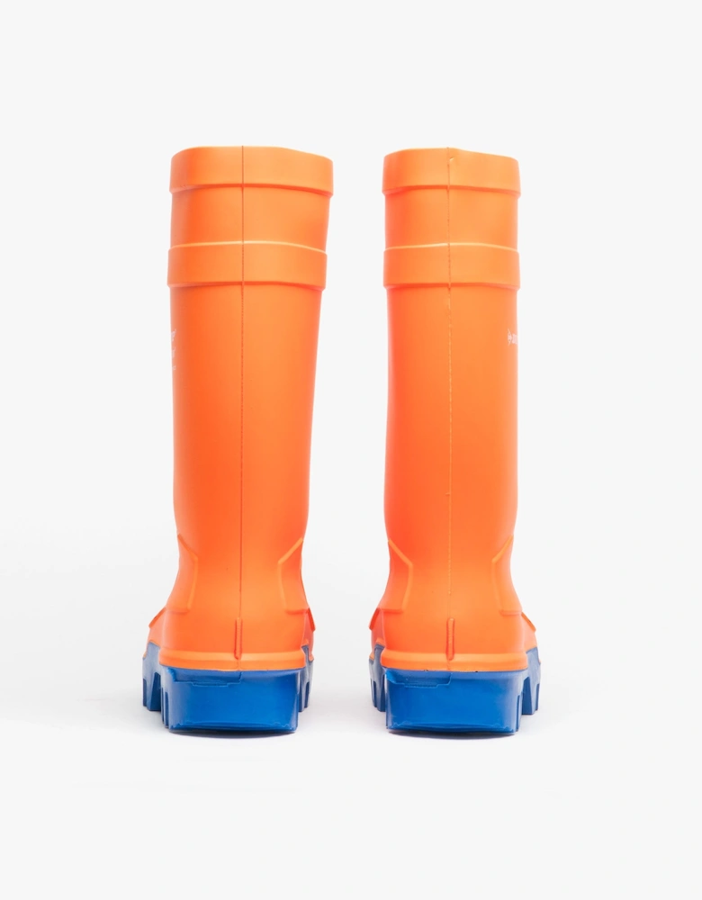 Dunlop PUROFORT THERMO+ Unisex Waterproof Insulated Safety Wellingtons Orange