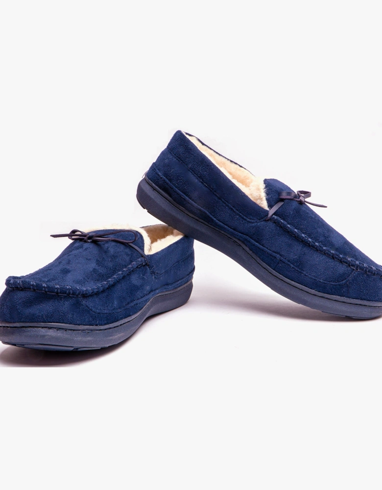 Jo & Joe CRANFORD Mens Slippers Navy