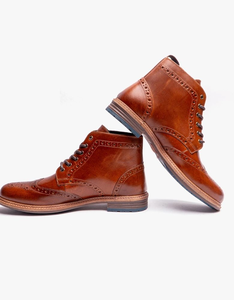 JOSHUA BROGUE Mens Boots Tan