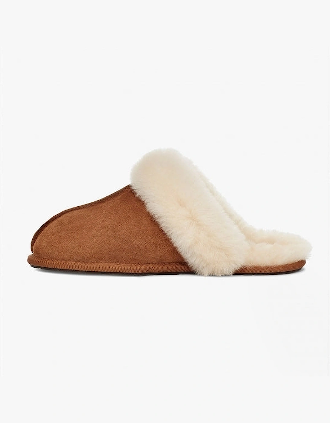 SCUFFETTE II Womens Mule Slippers Chestnut