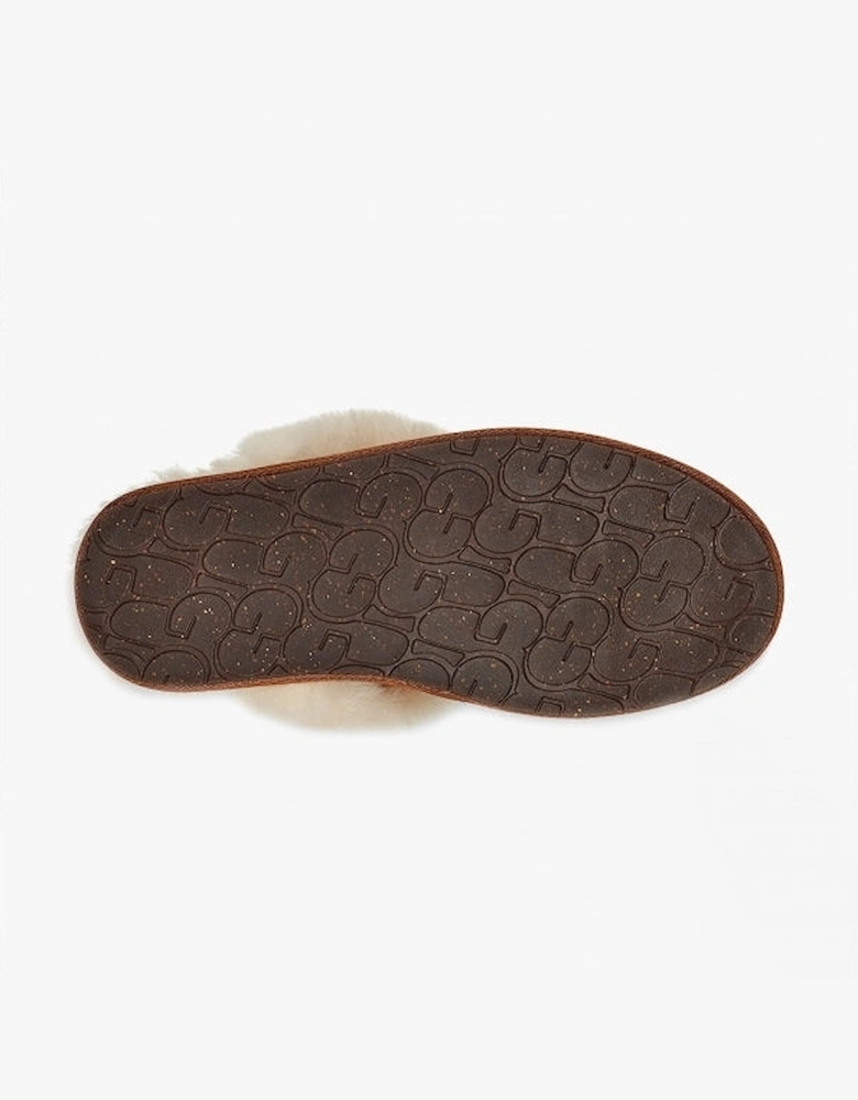 SCUFFETTE II Womens Mule Slippers Chestnut