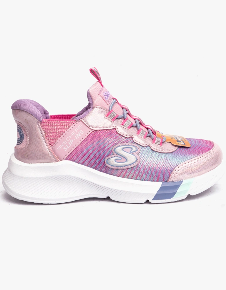 303514L/LPMT DREAMY LITES - COLORFUL PRISM Girls Sneaker Light Pink/Multi