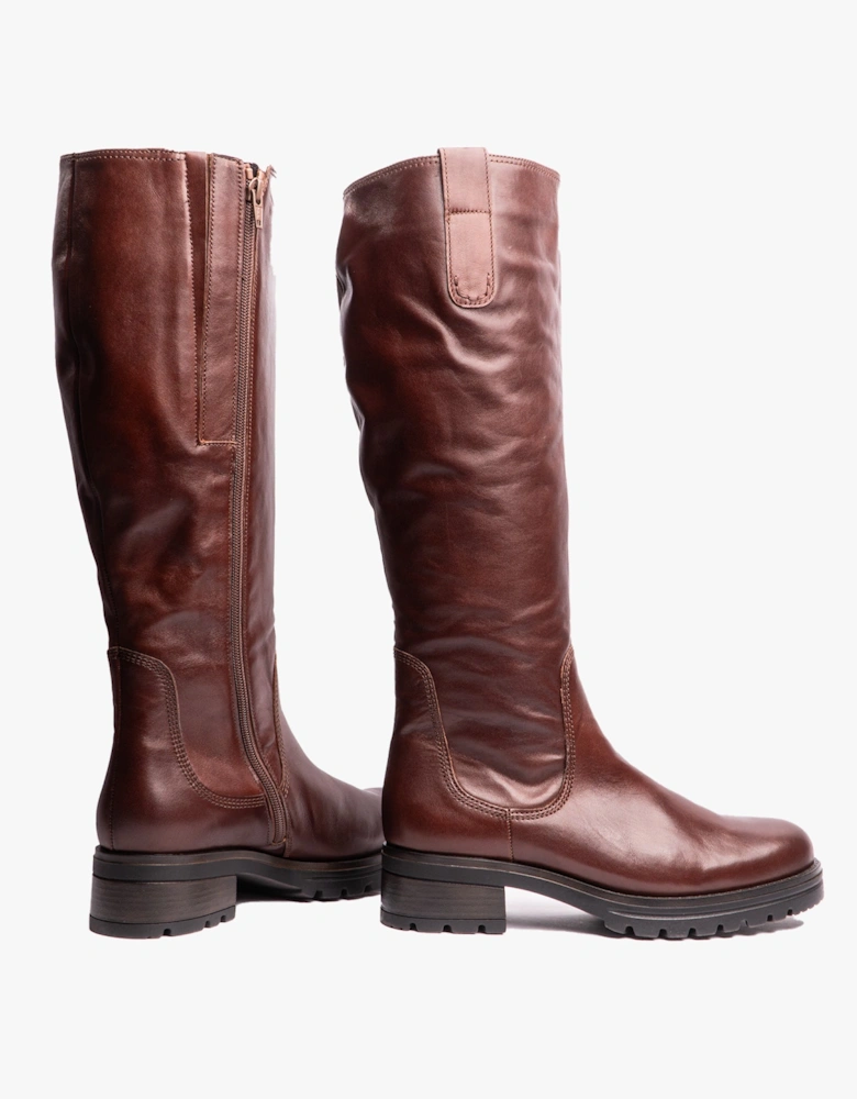 SADBERGE L Womens Long Boots Brown