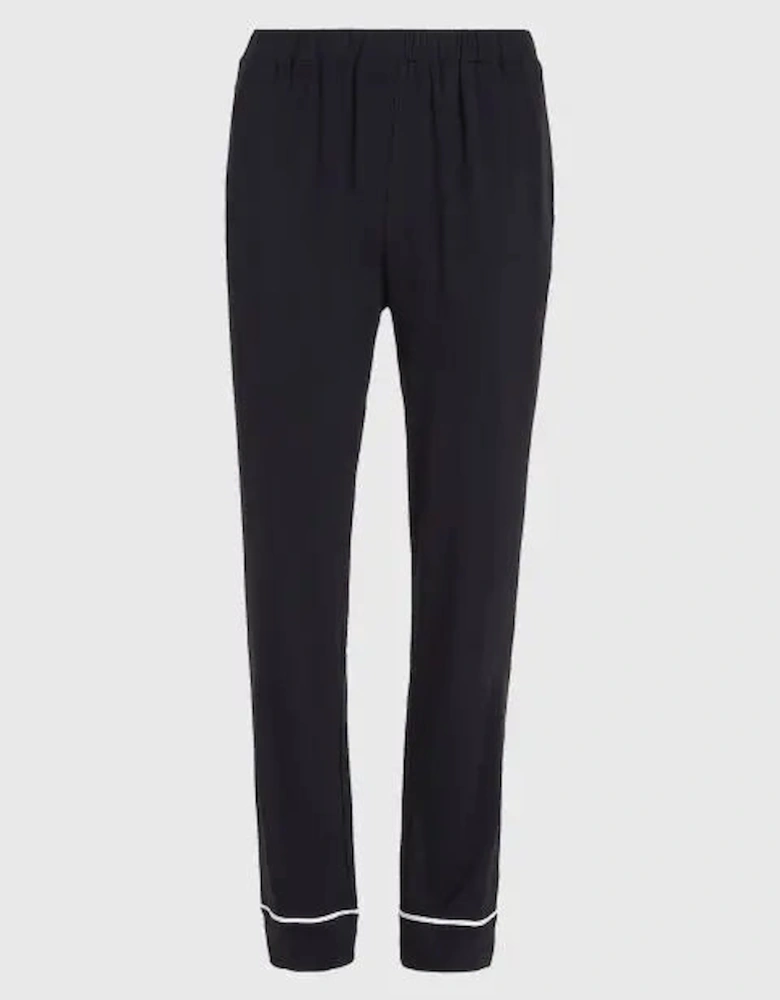 MODAL PYJ PANT WIPIPING Womens Pants Black