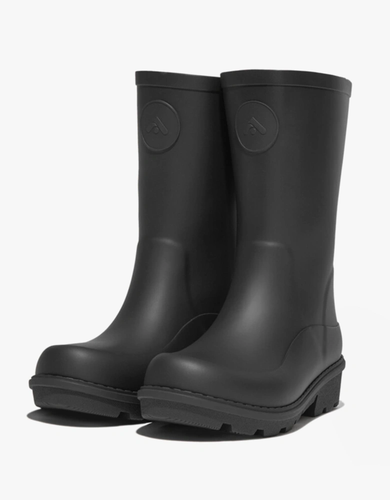 WONDERWELLY Kids Rain Boots Black