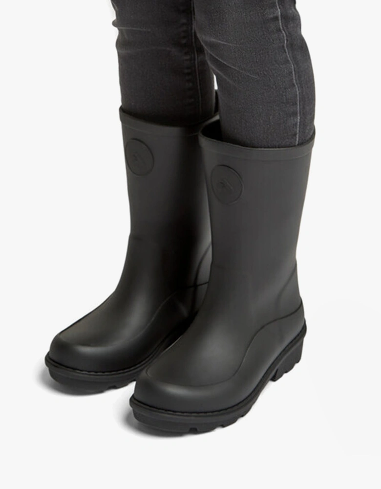 WONDERWELLY Kids Rain Boots Black