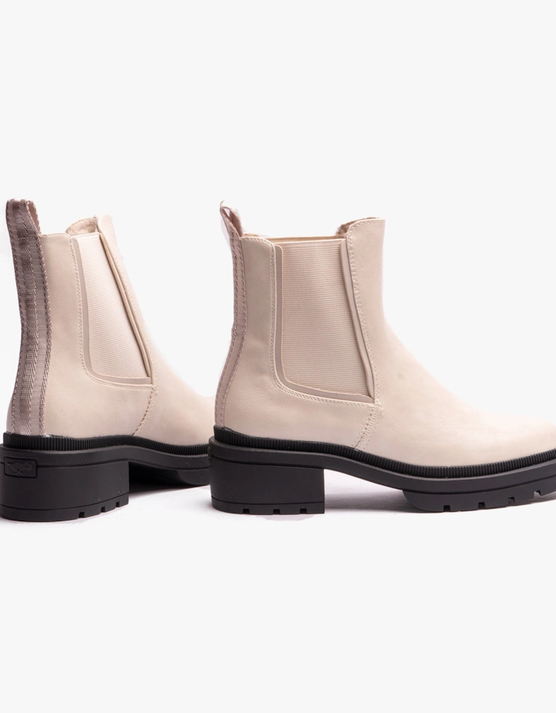 IGGIE Womens Chelsea Boots Bone