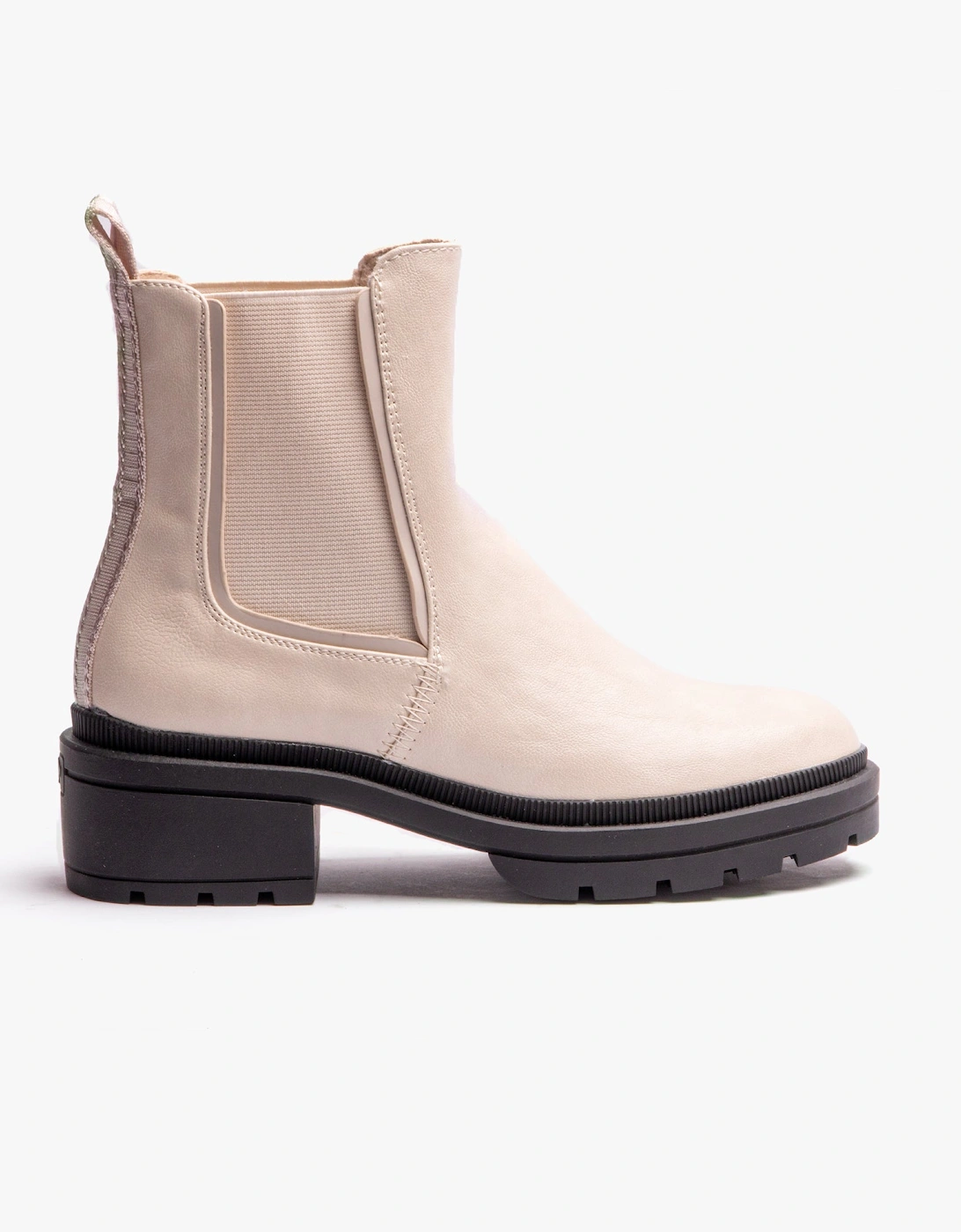 IGGIE Womens Chelsea Boots Bone, 6 of 5