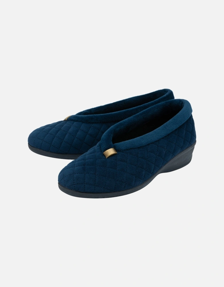 EADIE Womens Slippers Navy