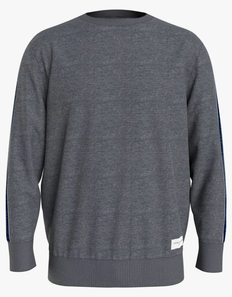 TH ESTABLISHED Mens Lounge Sweatshirt Dark Grey Ht