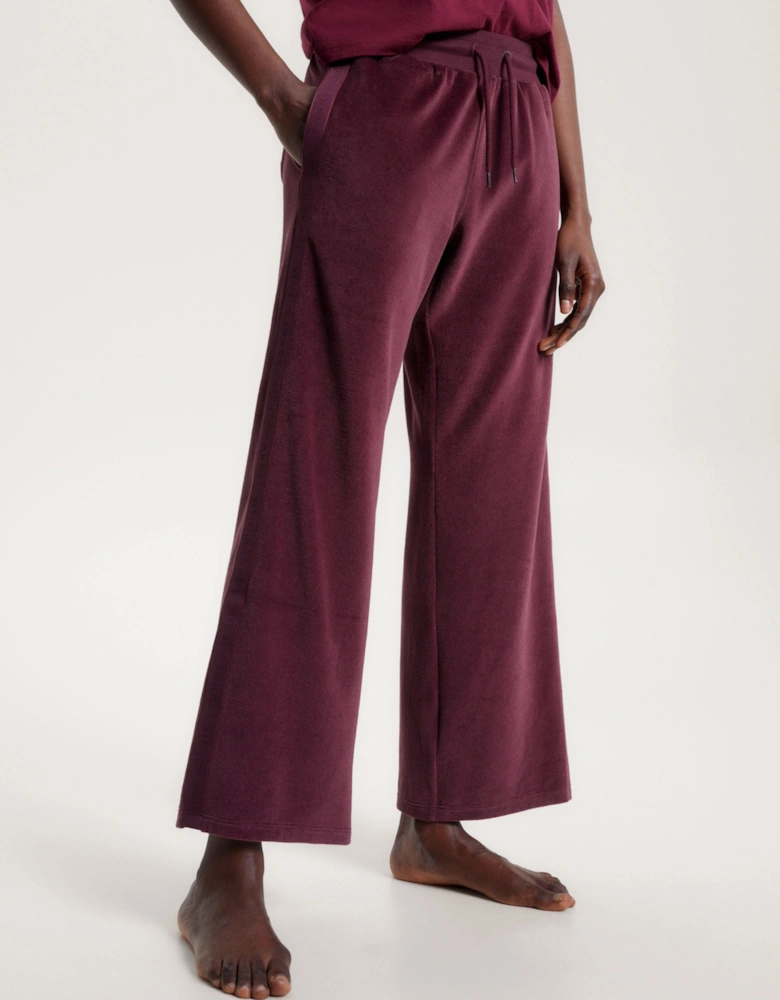 PANTS VELOUR Womens Pants Deep Burgundy