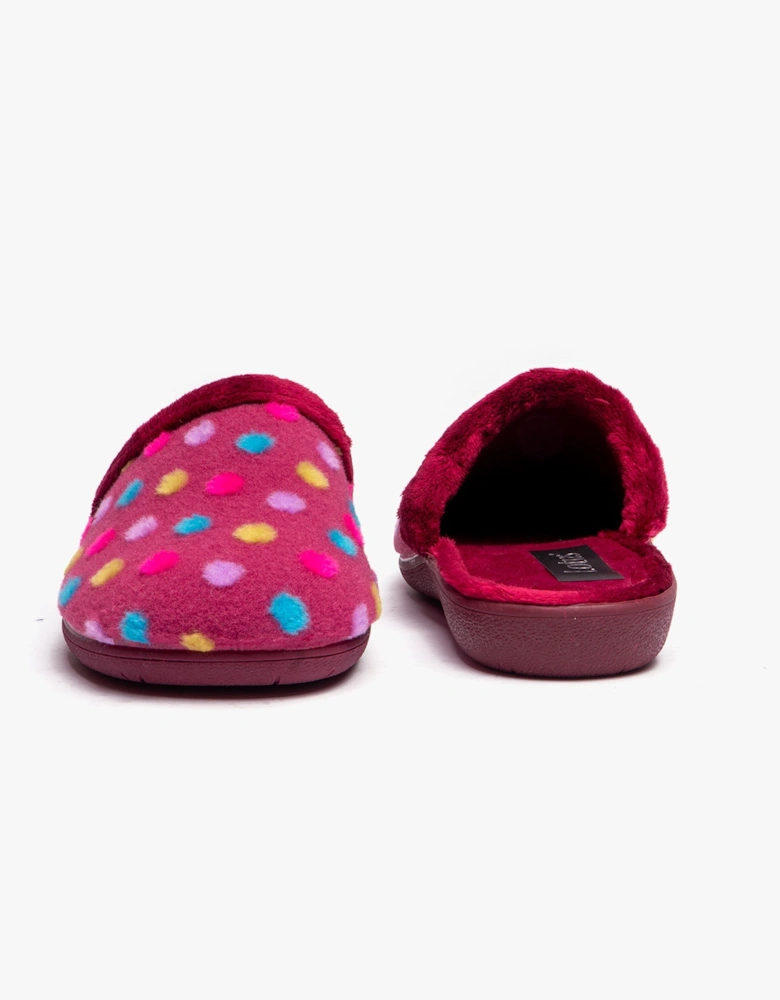 BERLIE Womens Slippers Bordo