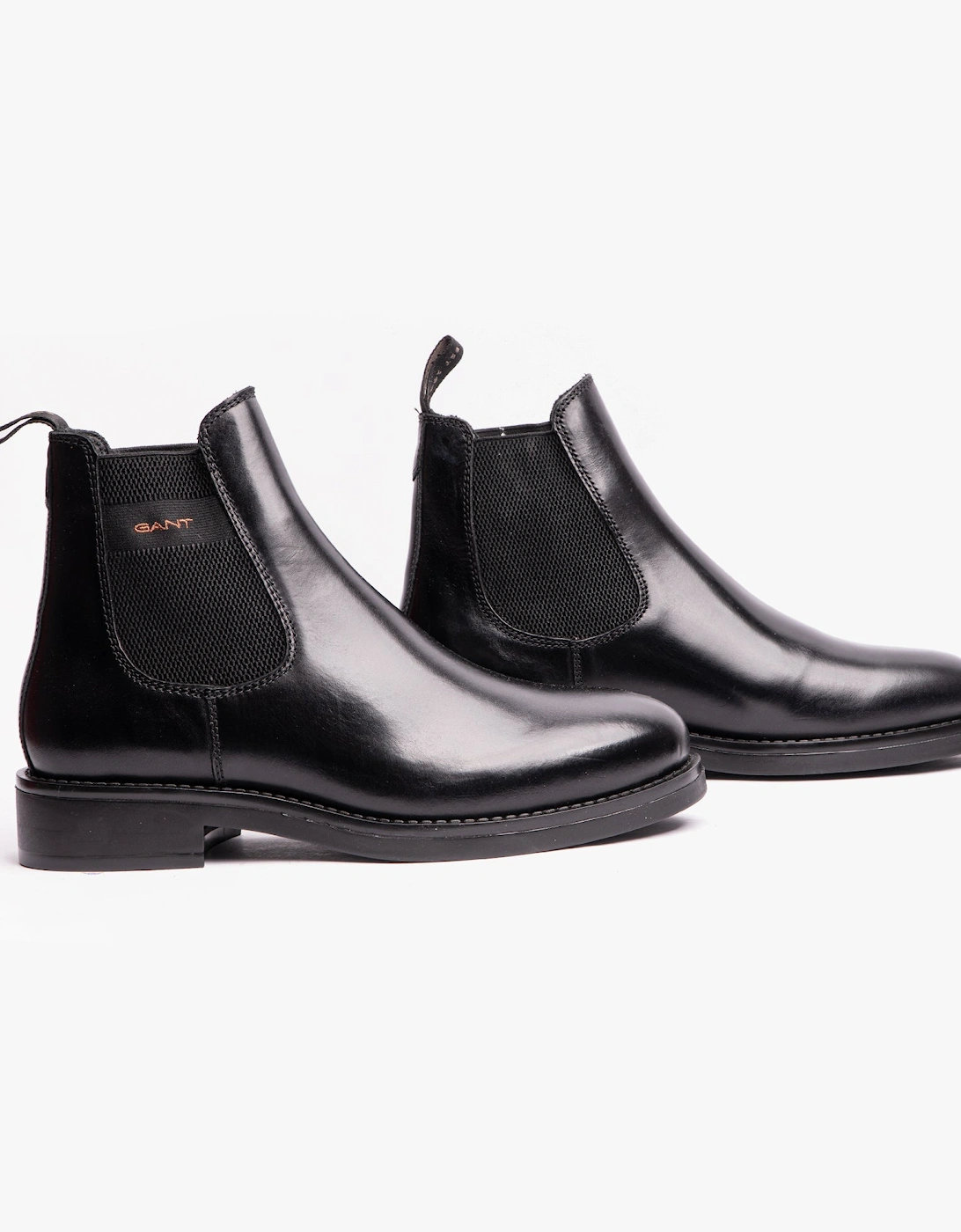 PREPDALE Mens Chelsea Boots Black