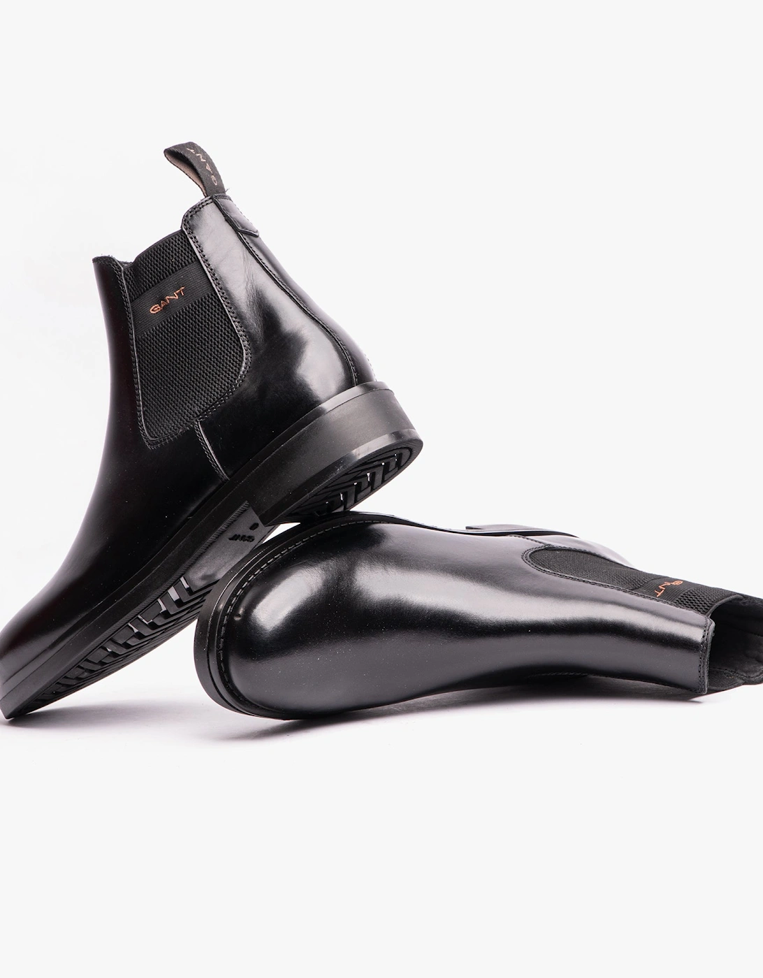 PREPDALE Mens Chelsea Boots Black