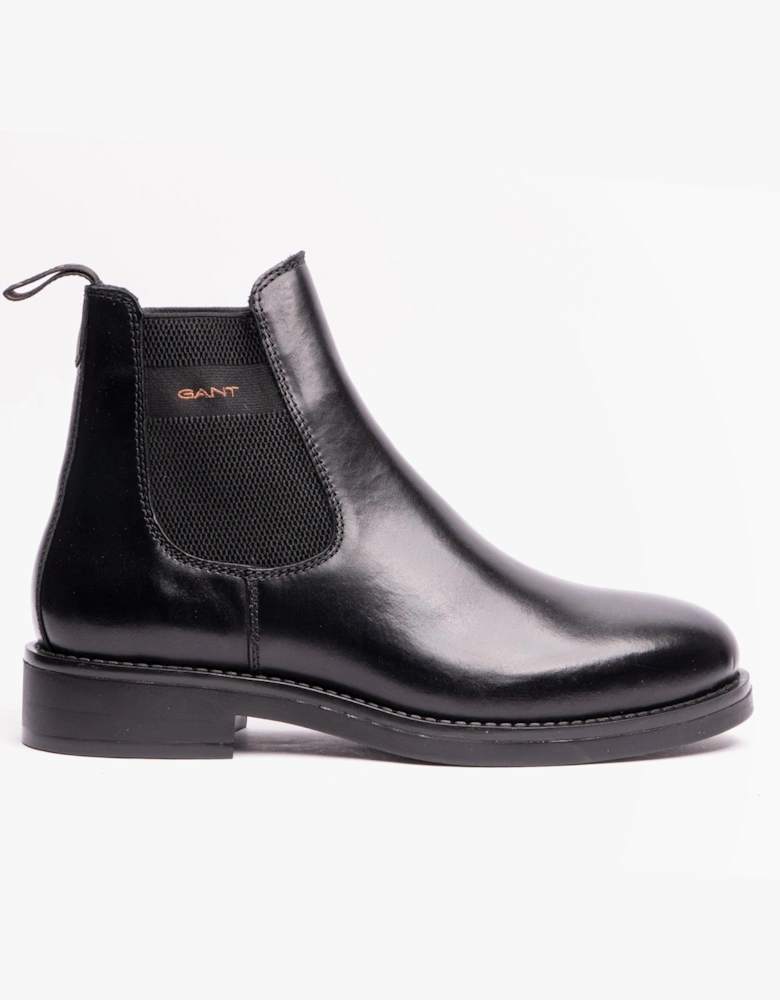 PREPDALE Mens Chelsea Boots Black