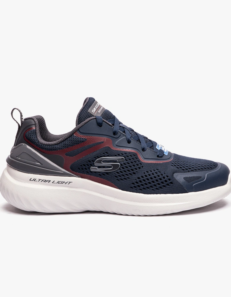 232674/NVBU BOUNDER 2.0-ANDAL Mens Trainers Navy/Burgundy