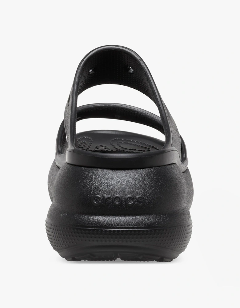 207670-001 CRUSH SANDAL Unisex Platform Sliders Black