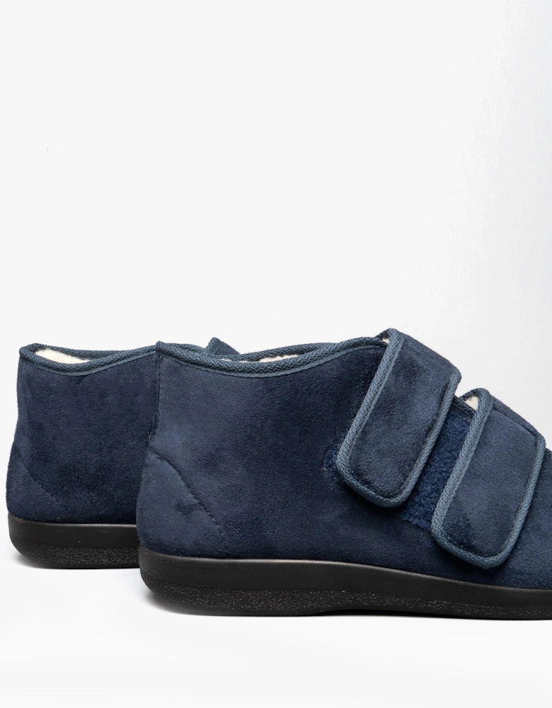 TORBAY Unisex Boot Slippers Navy