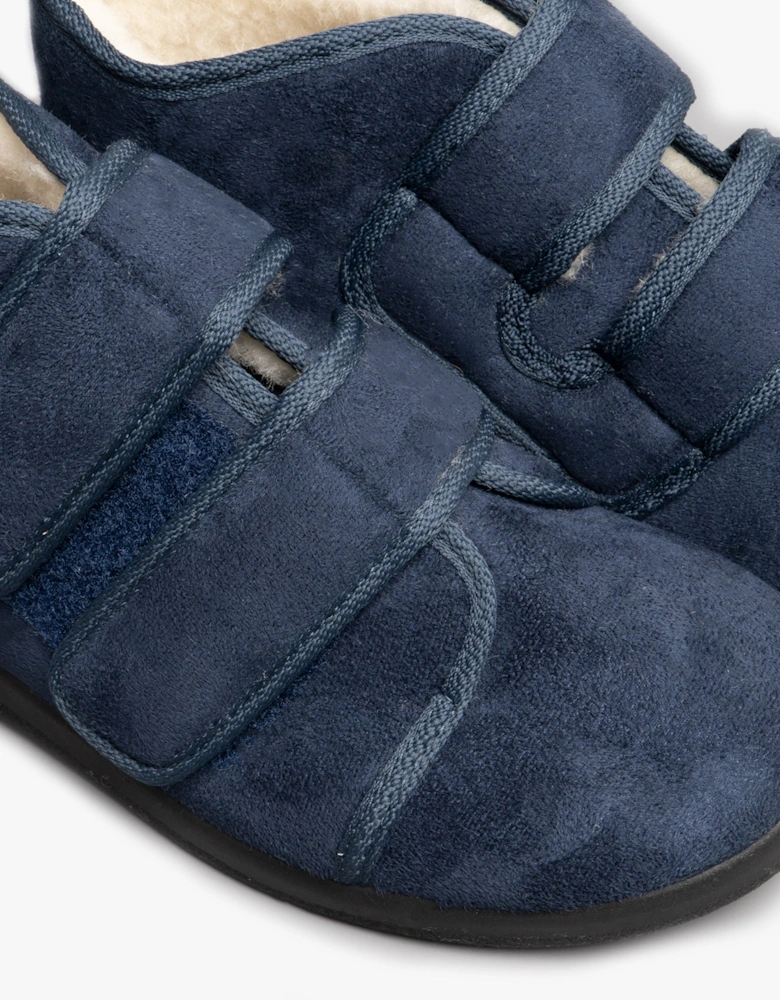 TORBAY Unisex Boot Slippers Navy