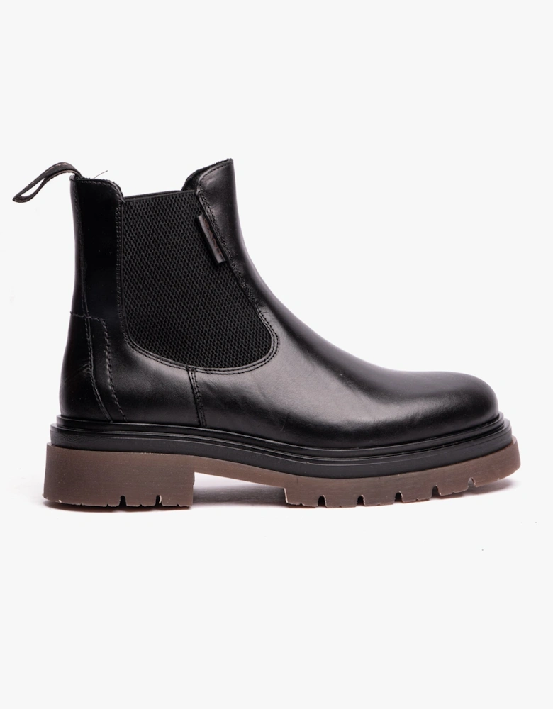 RAMZEE Mens Chelsea Boots Black