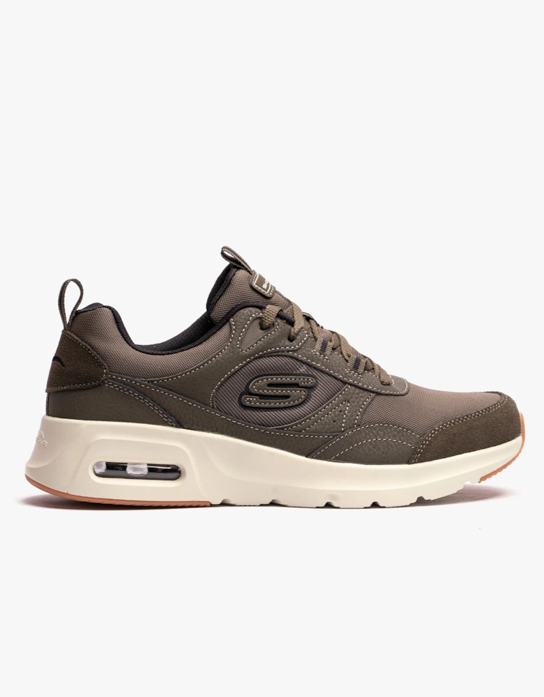 232646/OLV SKECH-AIR COURT - HOMEGROWN Mens Trainers Olive