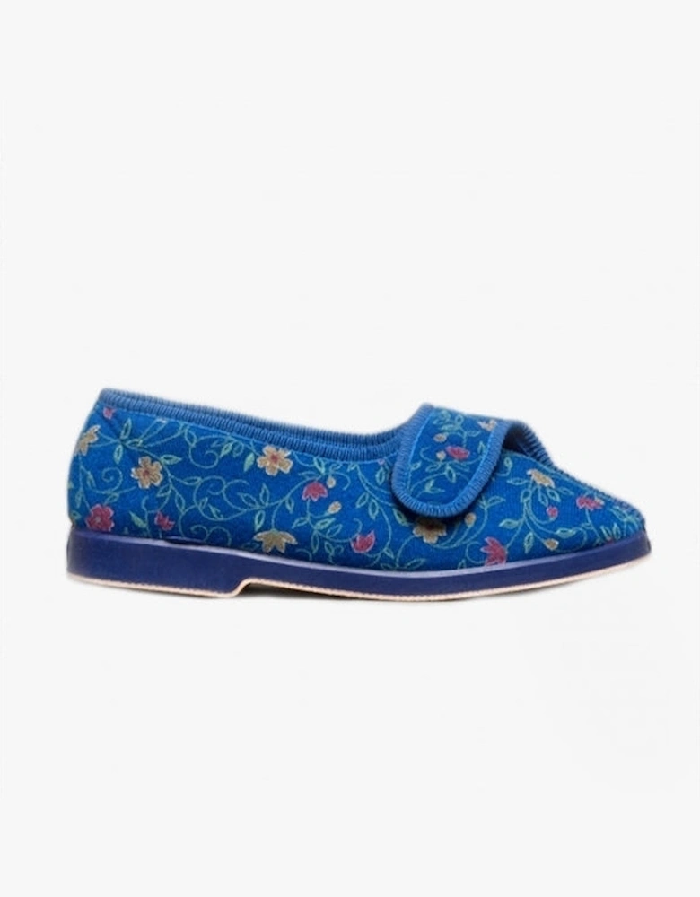 WILMA Womens Slippers Blue