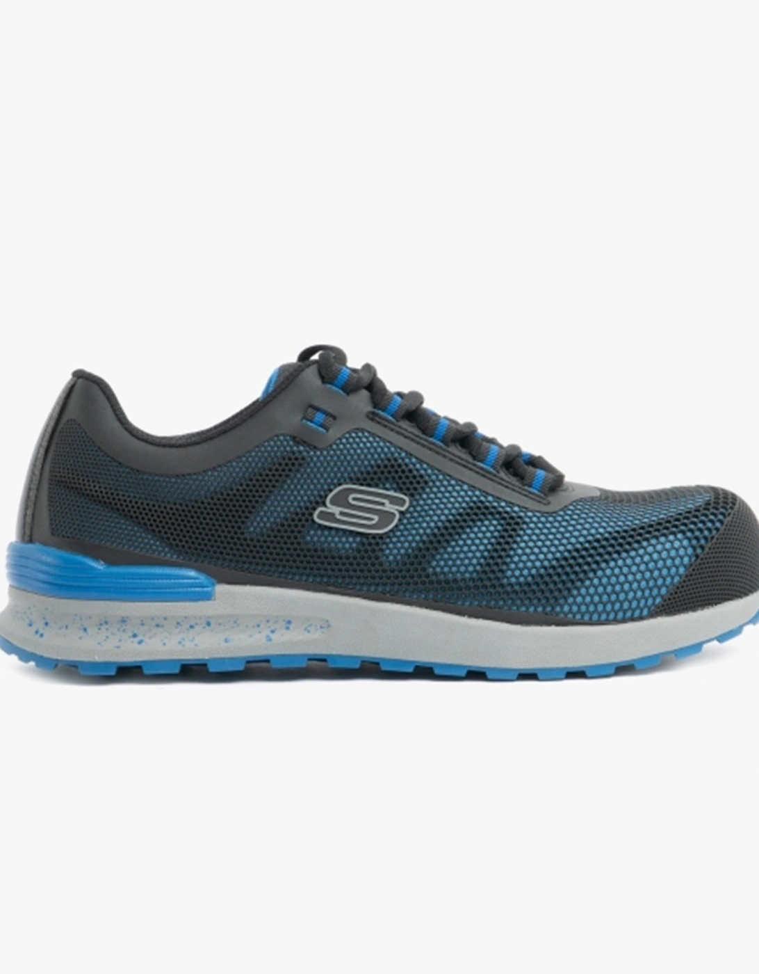 Men's Skechers Work 77180EC BULKLIN - LYNDALE Mens Safety Trainers Blue - Size: 7
