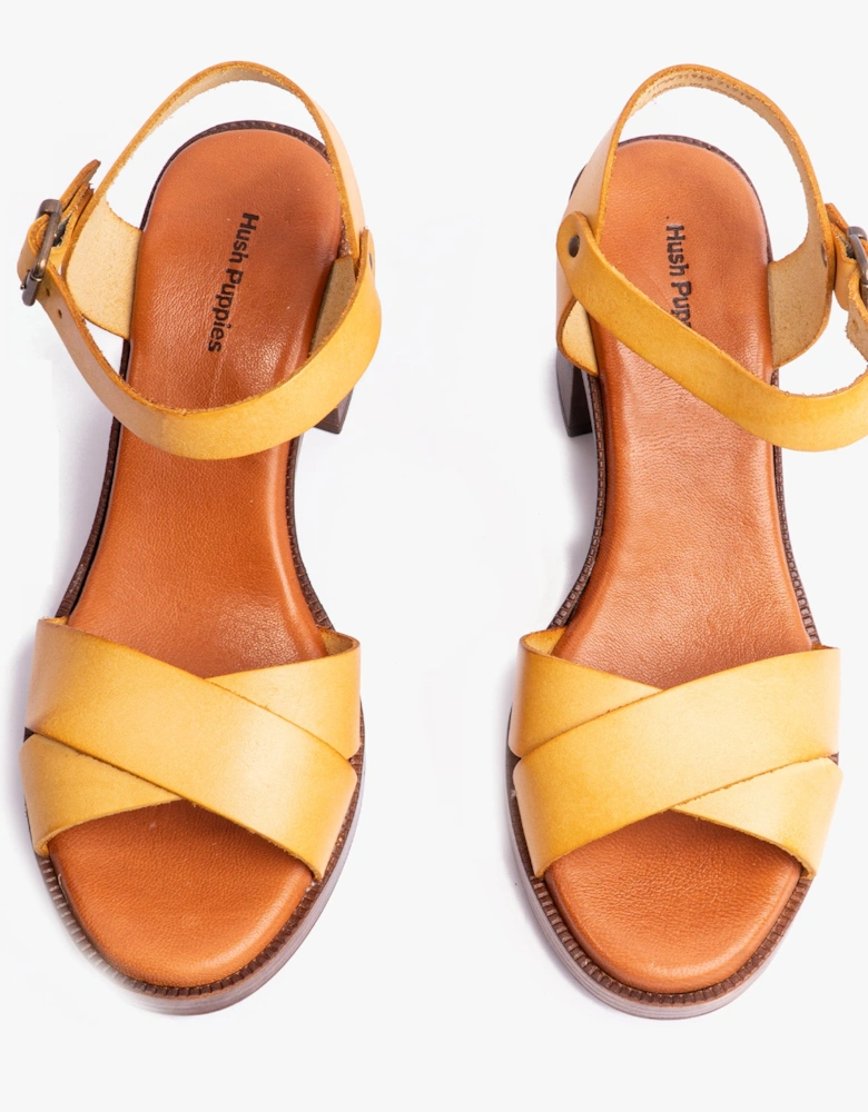 GEORGIA Womens Sandals Yellow