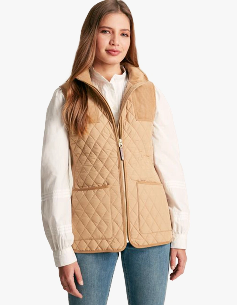 STATELY Womens Gilet Beige