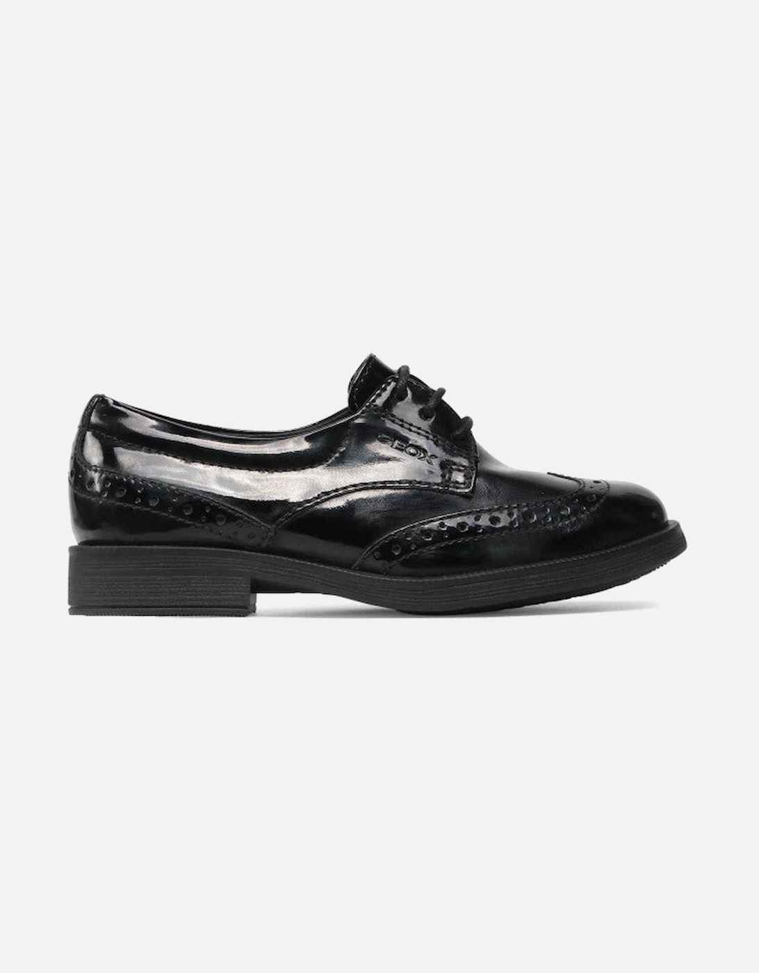 AGATA Girls Shoes Patent Black, 4 of 3