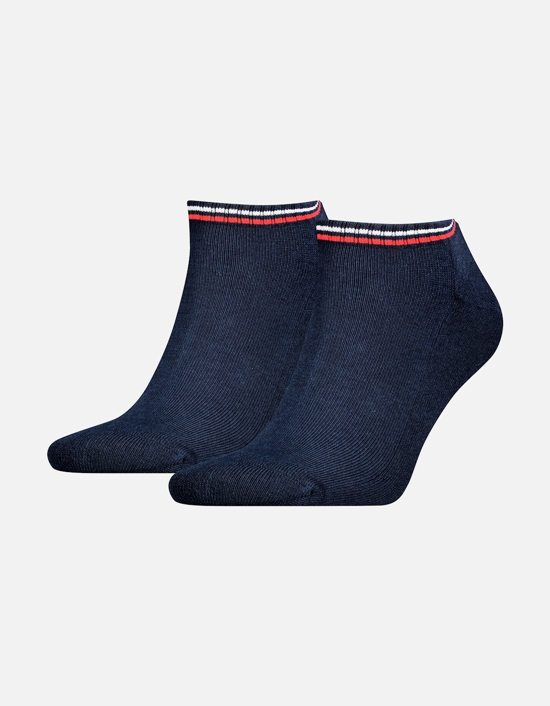 Tommy Hilfiger Men's Blue 2 Pack Trainer Ankle Socks Navy - : 6/6.5/7/8/7.5 Uk Size 6-8