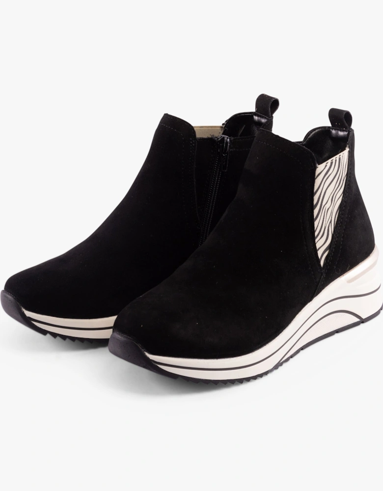 D0T75-03 Womens Boots Black