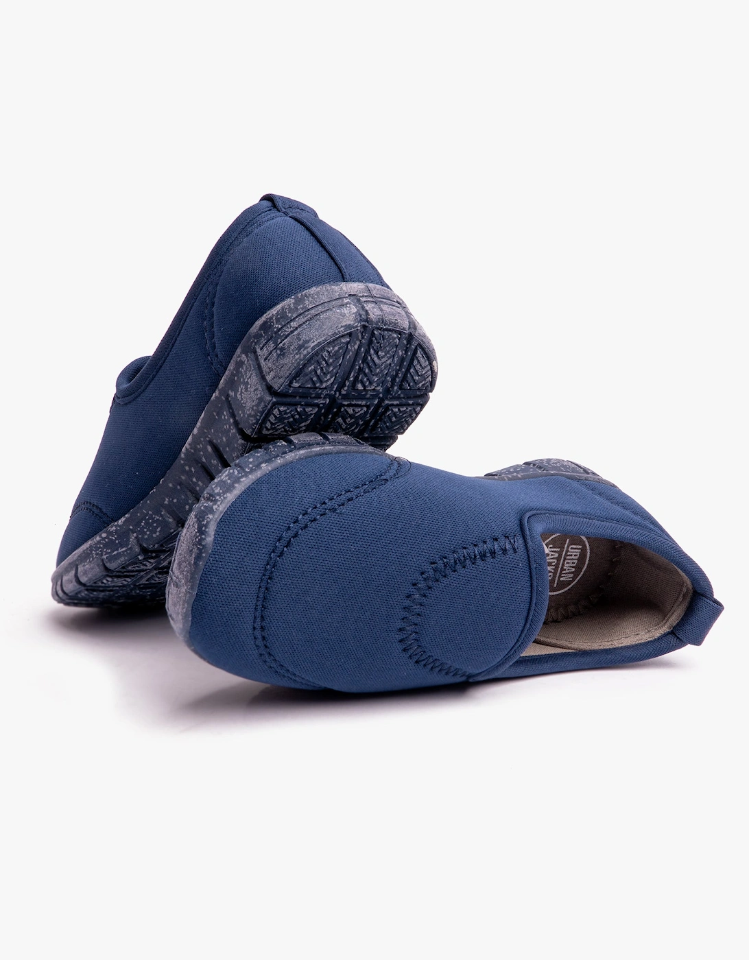 STINGRAY Unisex Infants Elasticated Slip-On Shoes Navy