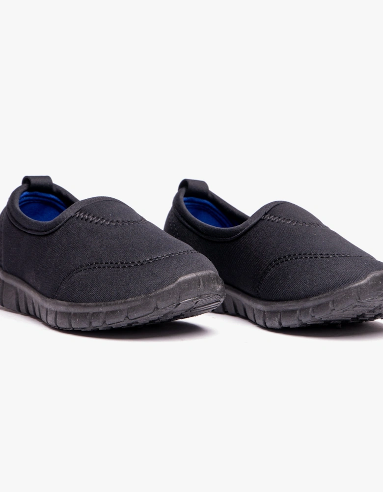 STINGRAY Kids Plimsolls Black